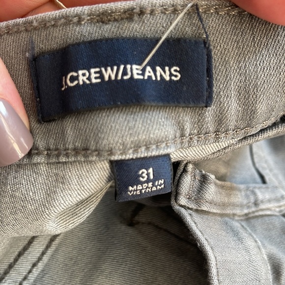 J. Crew High Rise Toothpick Polka Dot Jeans - Picture 7 of 8